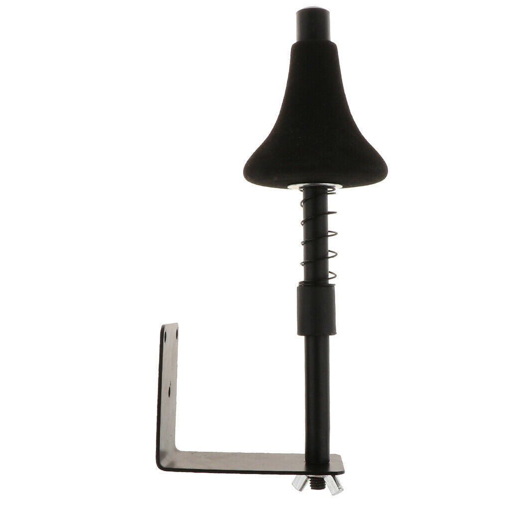 Detachable Foldable Trumpet Wall Stand Brass with Felt Instrument Gliders - Wall