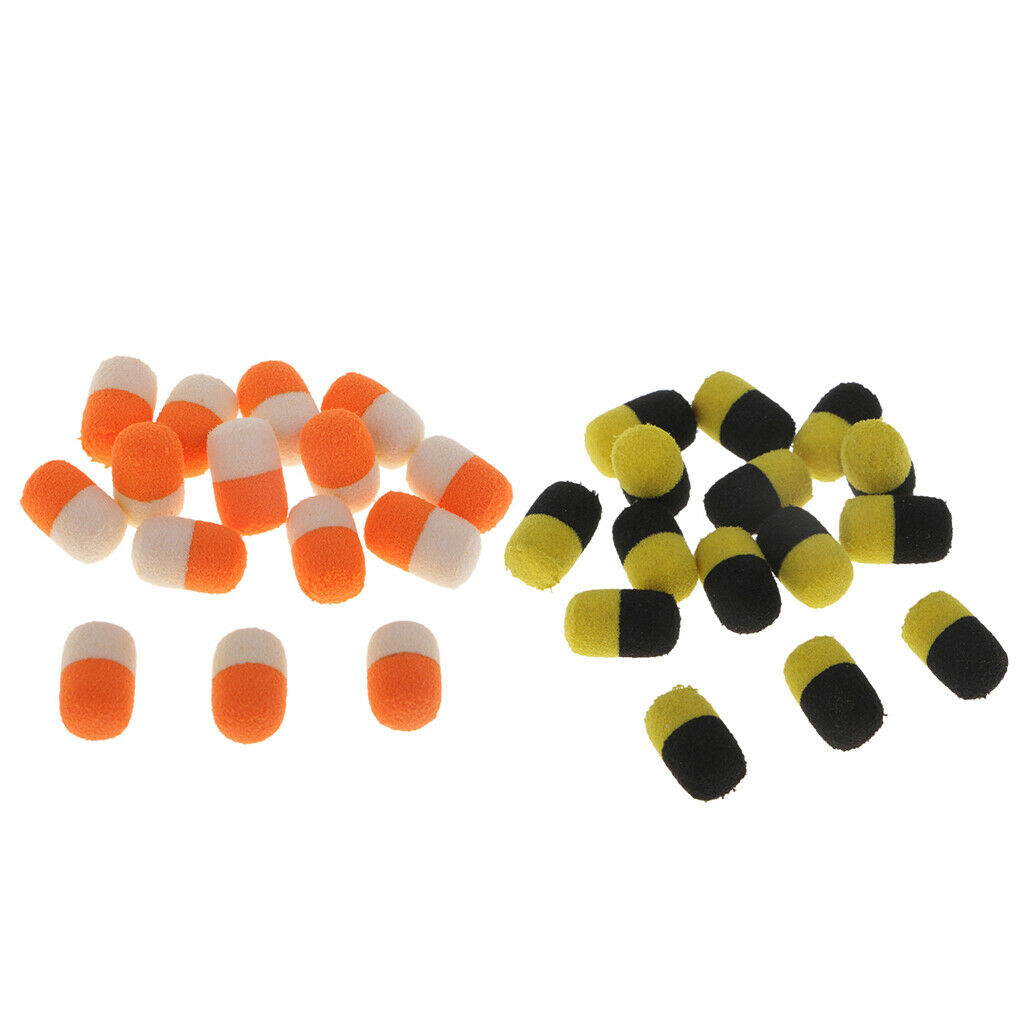 30pcs Soft Round -up Carp Boilies Flotans Fishing Beads Attention Big Fish Fun