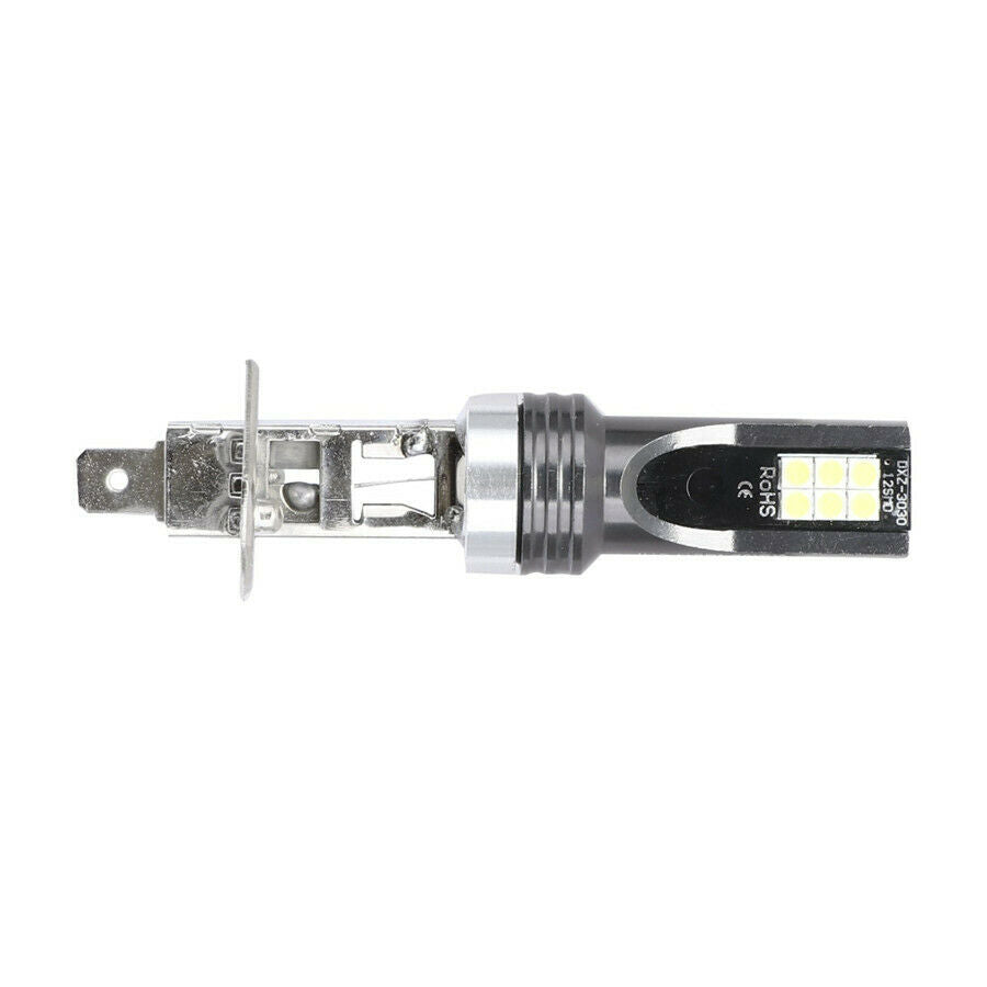 2x H1 Car Daytime Running Light 6000K Xenon White 110W 20000LM DRL Fog Lamp Bulb