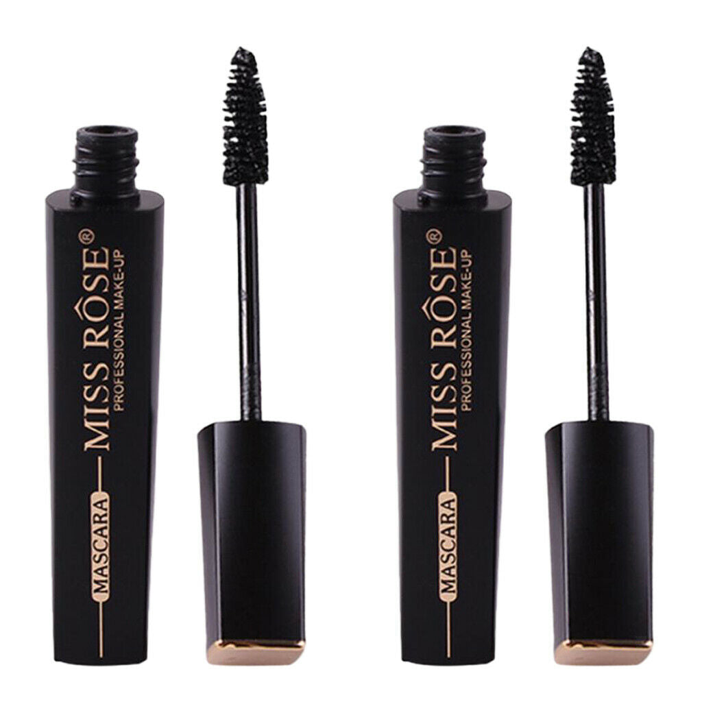 2X Thick Curling Waterproof Volumizing Mascara False Lash Effect Mascara