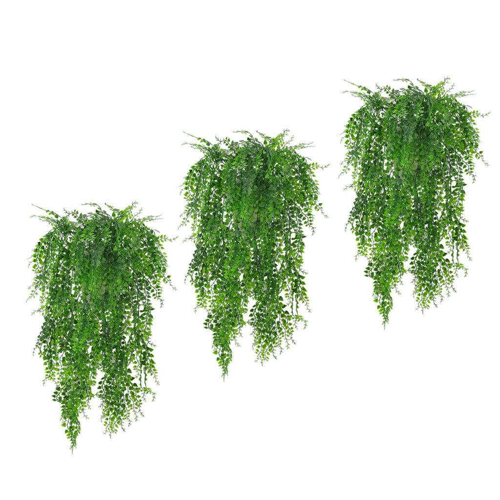 Artificial Plant Vine Lifelike Hanging Plant for Wedding Party Balcony Decor