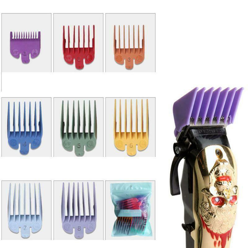 8x For Wahl Attachment Hair Clipper Guide Limit Comb Blade Trimmer Guards 3-25MM