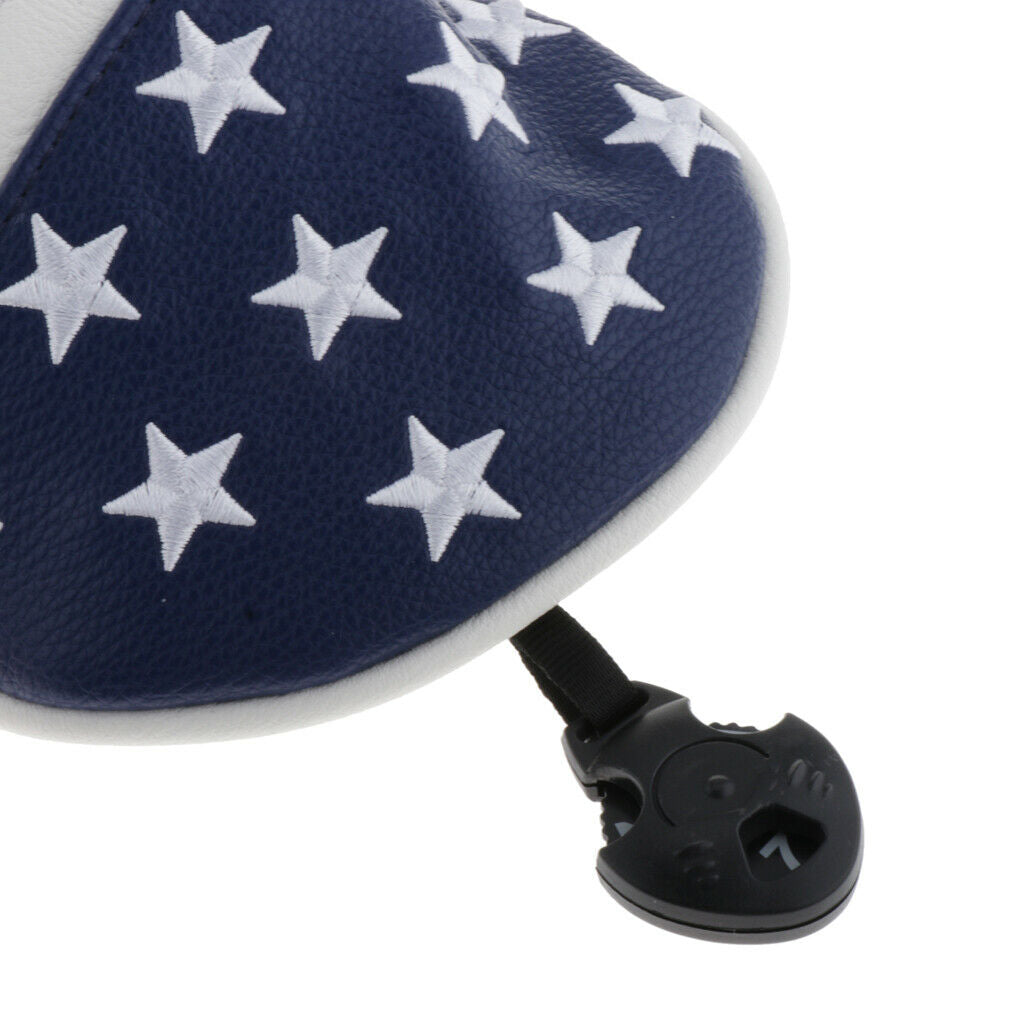 2X Portable Sports Golf Headcover Golf Head Cover Golf Club Protector Cover