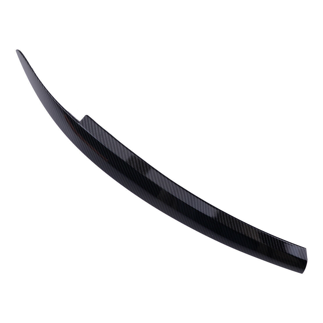 Carbon Fiber Style Headlight Eyebrow Eyelid Trim Fit for VW Scirocco 09-17 Atn