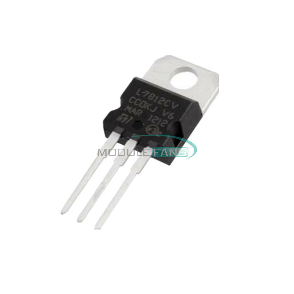 20PCS L7812CV LM7812 L7812 TO-220 Voltage Regulator IC HIGH QUALITY