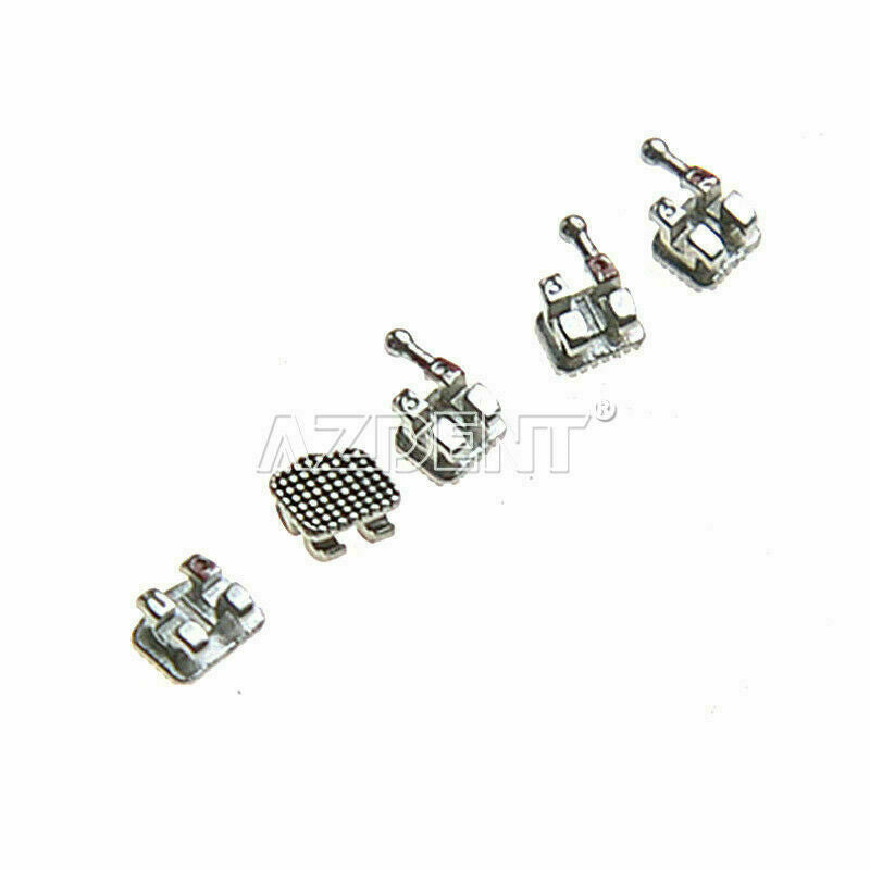 15 Packs Dental Orthodontic Monoblock Bracket Mini MBT.022 Braces 3-4-5 Hooks
