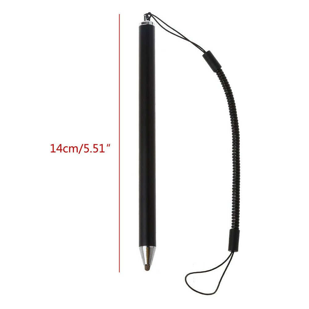 Anti-lost Lanyard Touch Screen Stylus Micro Fiber Tip Pen for Smart Phone Tablet