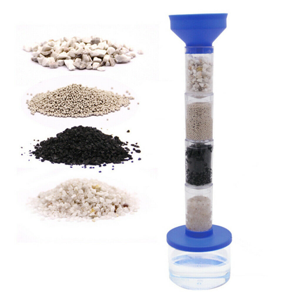 DIY Water Purification Science Experiment Kit , Kids Student Preschool Science