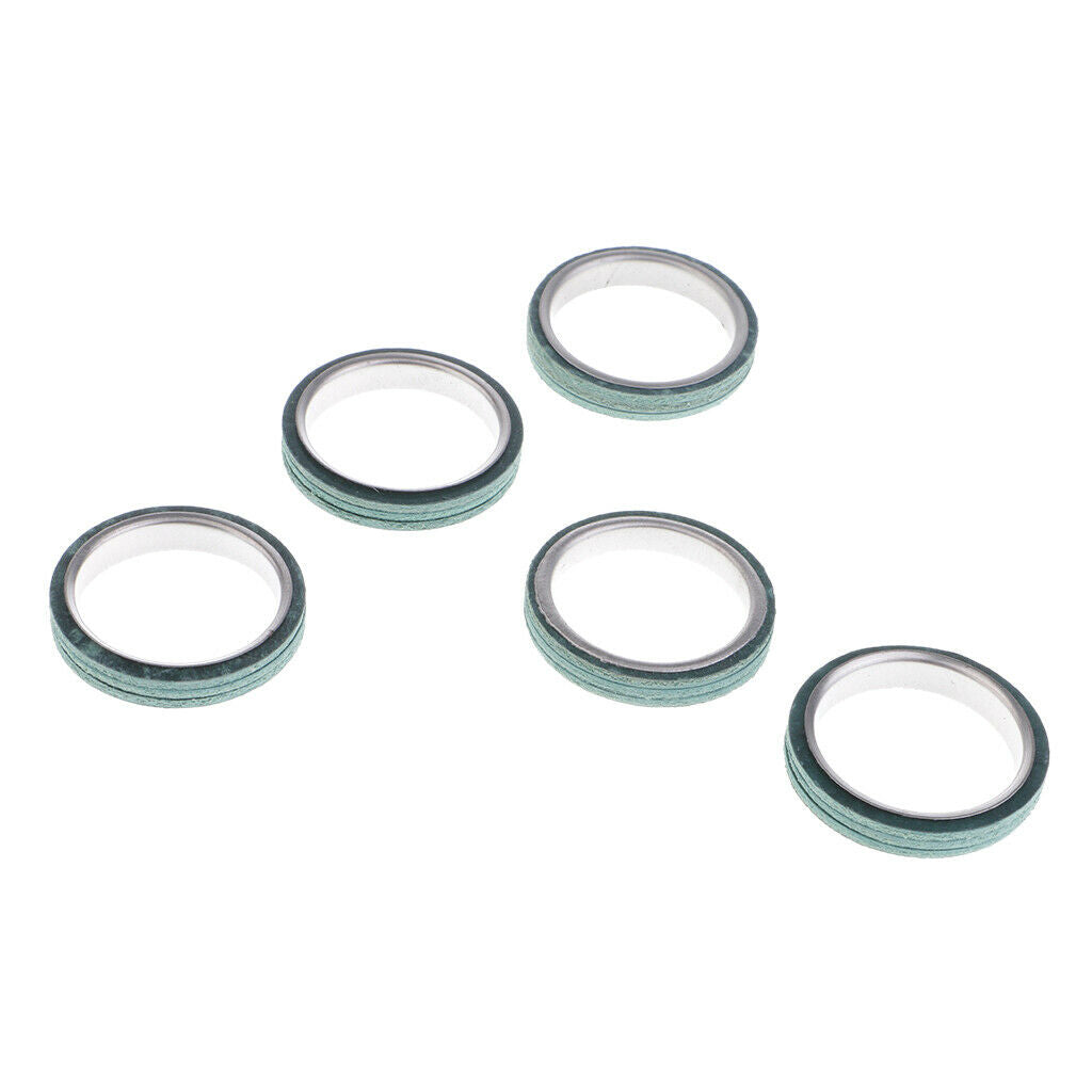 5 Pcs Exhaust Pipe Gasket for GY6 125CC 150CC Motors Scooter Moped 30mm