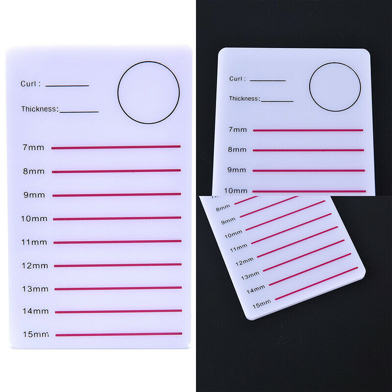 1Pcs Acrylic Eyelash Pad Lash Extension Glue Pallet Display Palette Makeu.l8