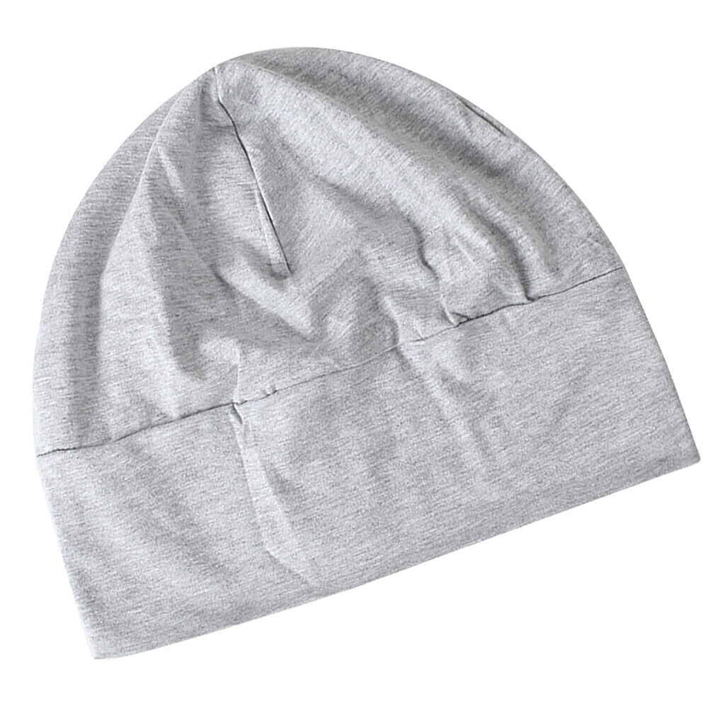 Unisex Mens Womens Cotton Night   Patch Sleeping Head Hat , Beanie