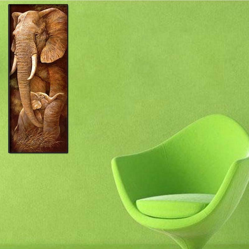 Elephant 5D Full Diamonds Embroidery Painting DIY Cross Stitch Home Decor Craft