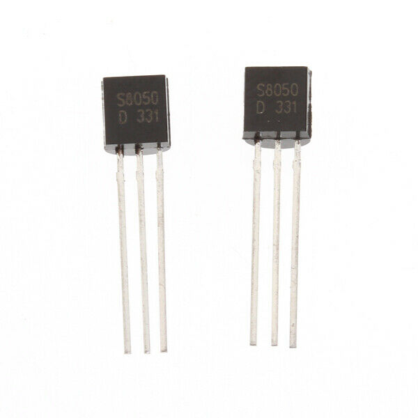 Silicon Transistor S8050 NPN Transistors to to-92 Pack 100pcs