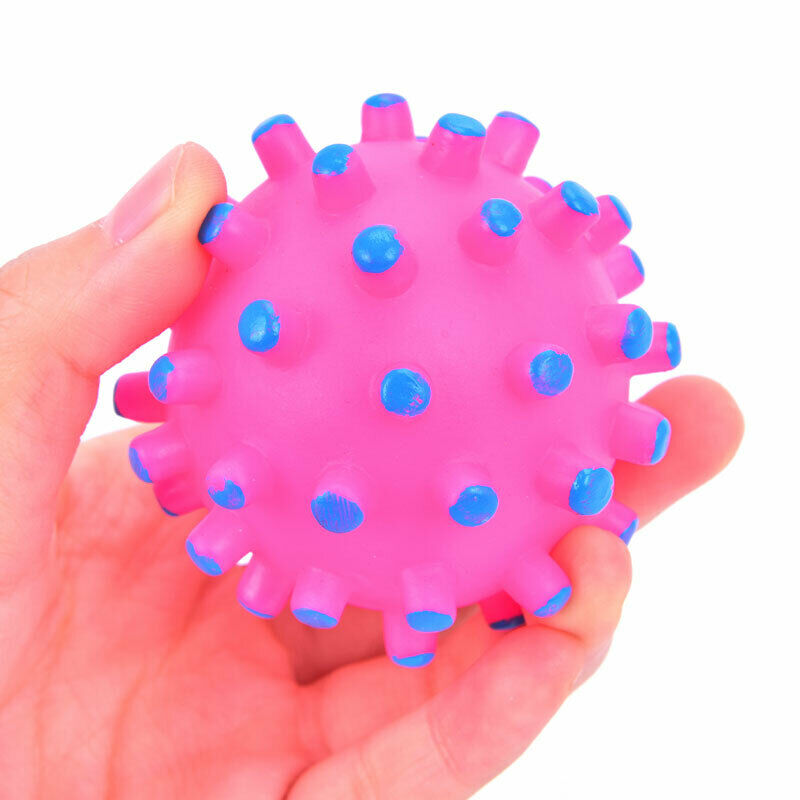 Durable Squeaky Pet Dog Ball Toys Dog Supplies Balls Squeaky T.l8