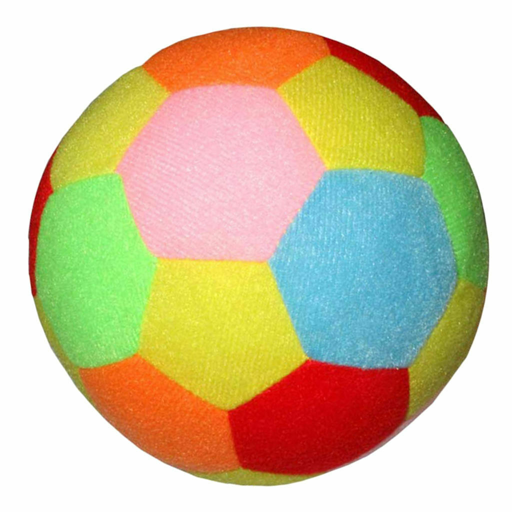 Soft Cotton Sports Soccer Ball Football Sport Indoor Outdoor Toys 17cm