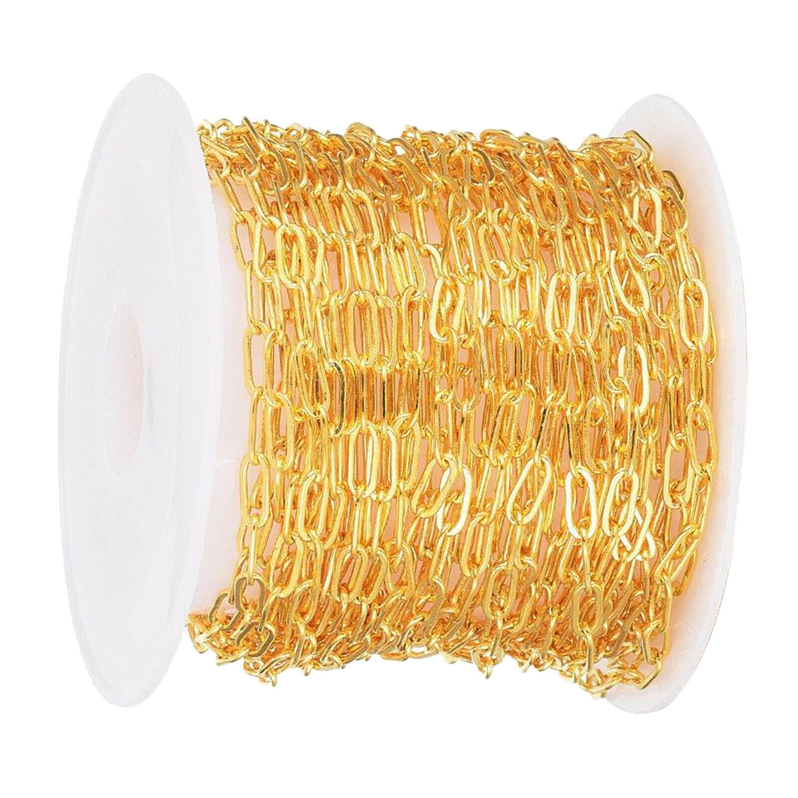 Paperclip Cable Chain Link Jewelry Making Chain for DIY Necklace Bracelets
