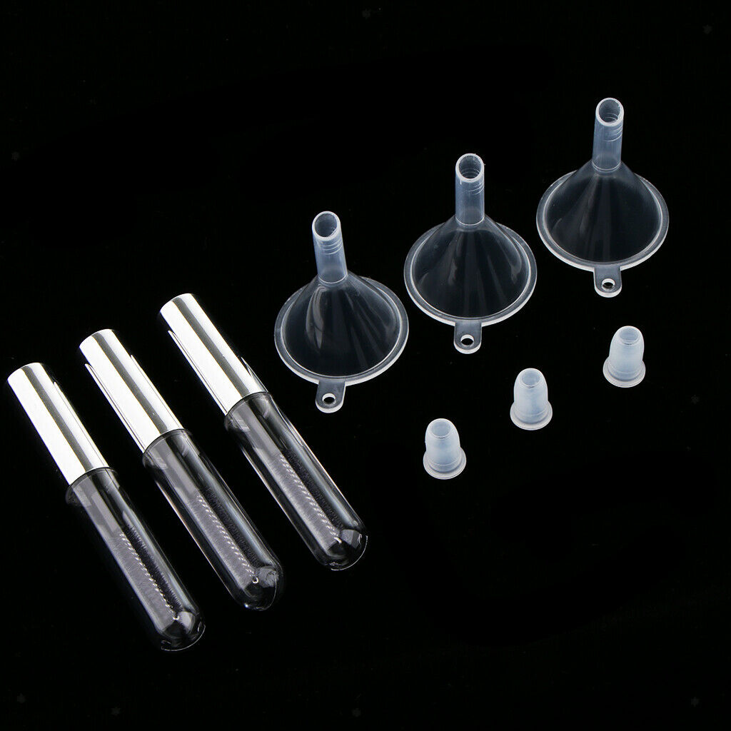Empty Mascara  Tube Bottle Funnel Set From