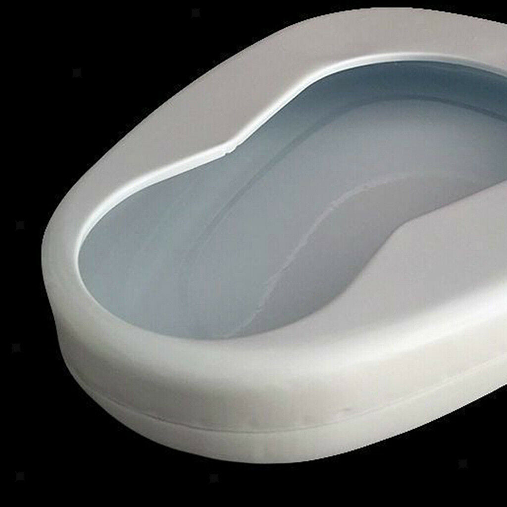 Portable Smooth Bedpan Seat Urinal for Bedridden Patient Elderly Home Daily