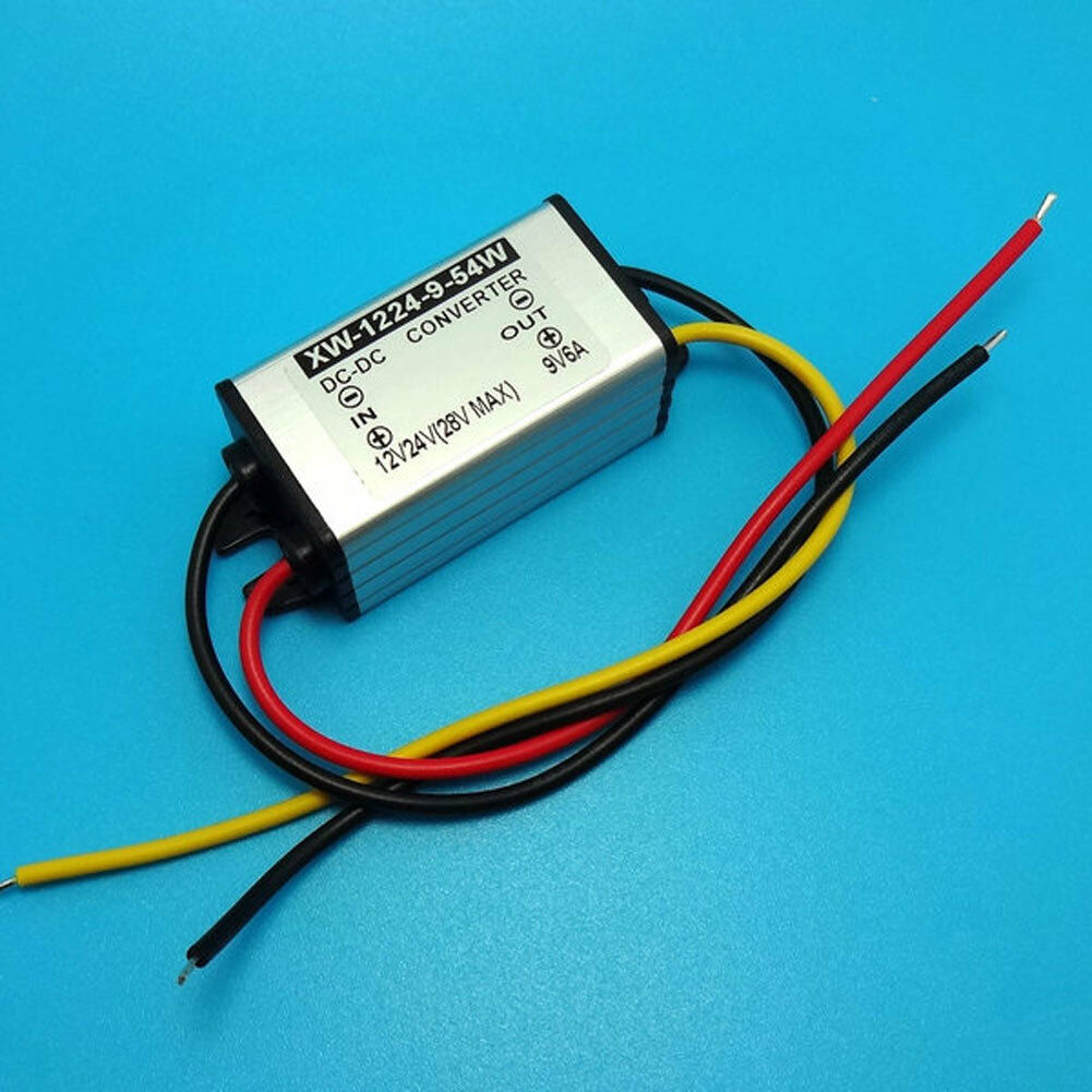DC12V To DC9V 6A 54W Step Down Power Supply Converter Regulator Module New