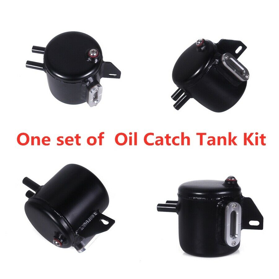 1 Set Car Aluminum Oil Catch Tank Kit for EA888 Engine 2.0 TSI TFSI CCTA CBFA
