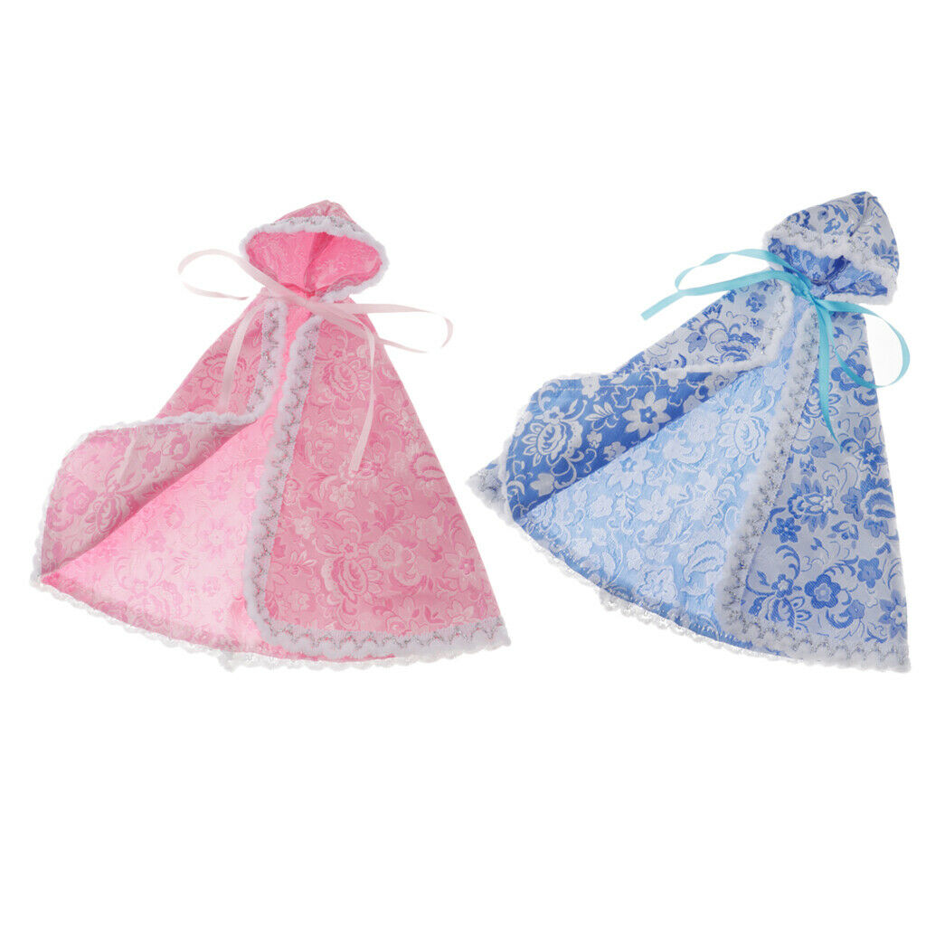 2 Pieces Fashionable Costume  Cloak for 1/6 Blythe Dollfie SD Dress Up