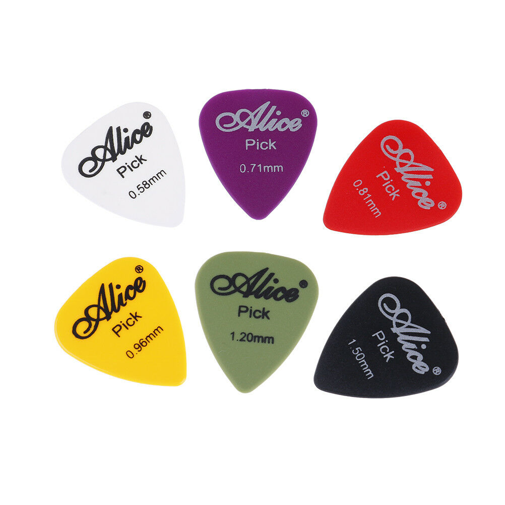 40 Guitar Picks Acoustic Electric Bass Pic Plectrum Mediator MusicalInstrumen TL