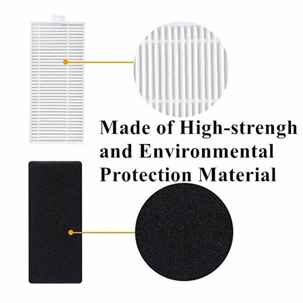 Filter Brush kit For Ecovacs Deebot N79 N79S DN620 DN621 DN622 Robot Vacuum