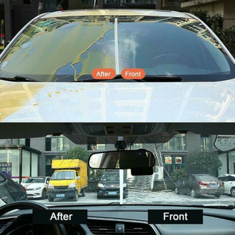 100ML Car Windshield Glass Care Polish Cleaner Oil Film Remover Rainproof Agent