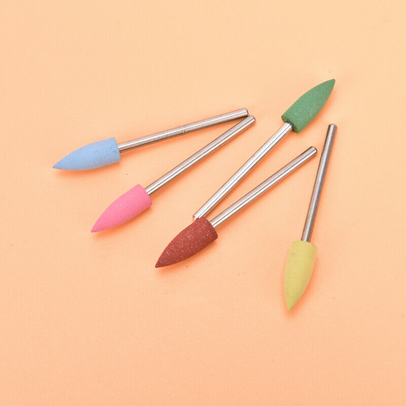 5pcs Nail Drill Bits Cuticle Manicure Machine Cutter Nail Art File Polish ToSJ