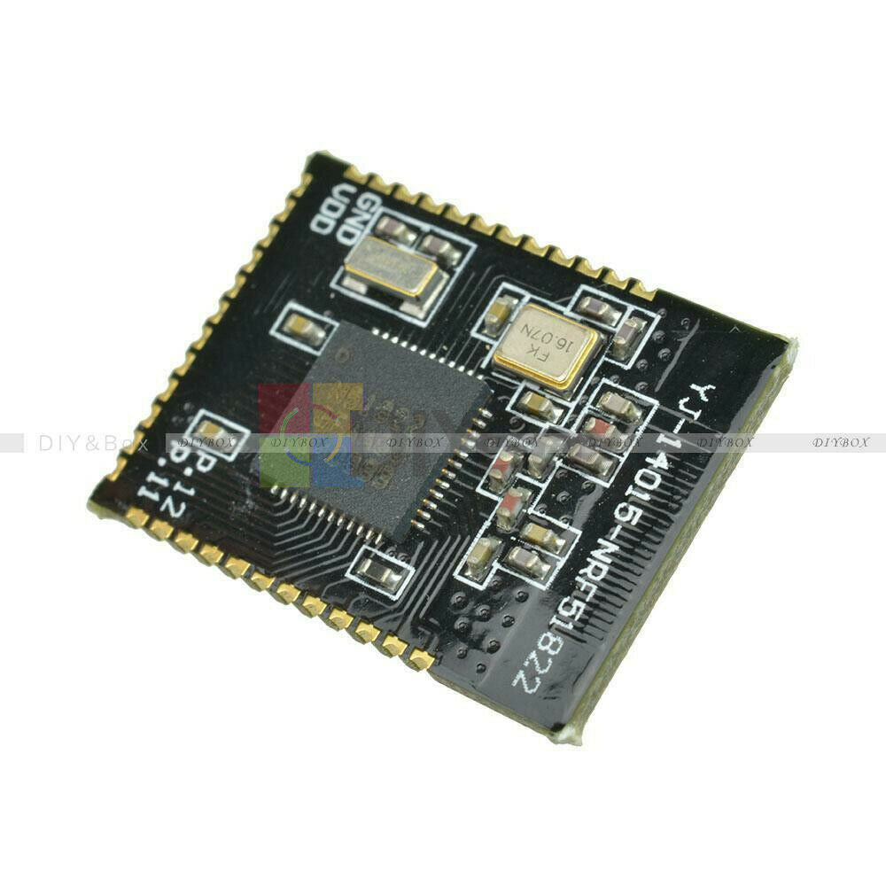 YJ-14015 NRF51822 Board BLE4.0 Bluetooth 2.4GHz Wireless Module Core51822 (B)