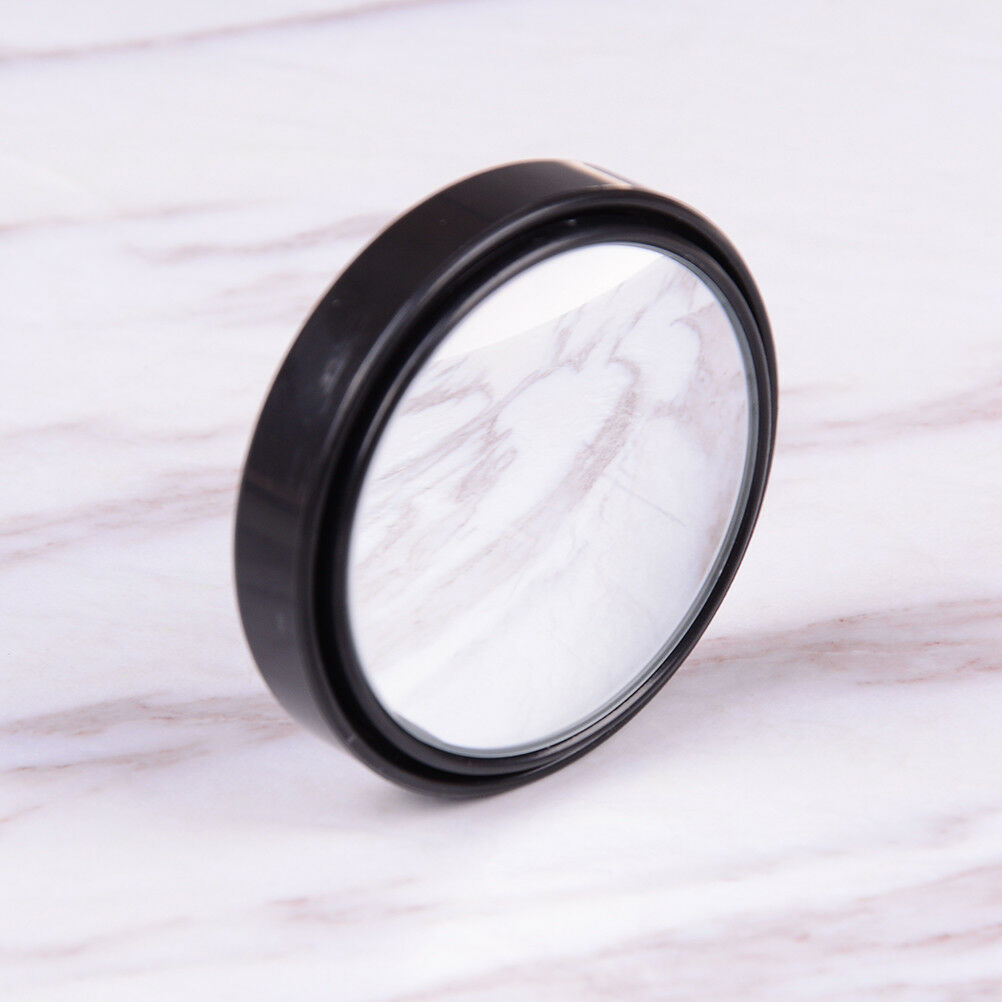 1PC Black car blind spot mirror 360° angle view adjustable rearview mirror S,CH