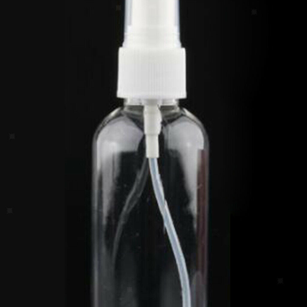 50Pcs 100ml Refillable Fine Mist Cosmetic Bottles Pump for Travel Smaple  Size