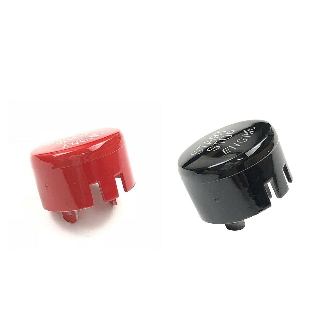 0.98 '' Engine Start Stop Button Cover Decor For BMW F / G Chassis Red + Black