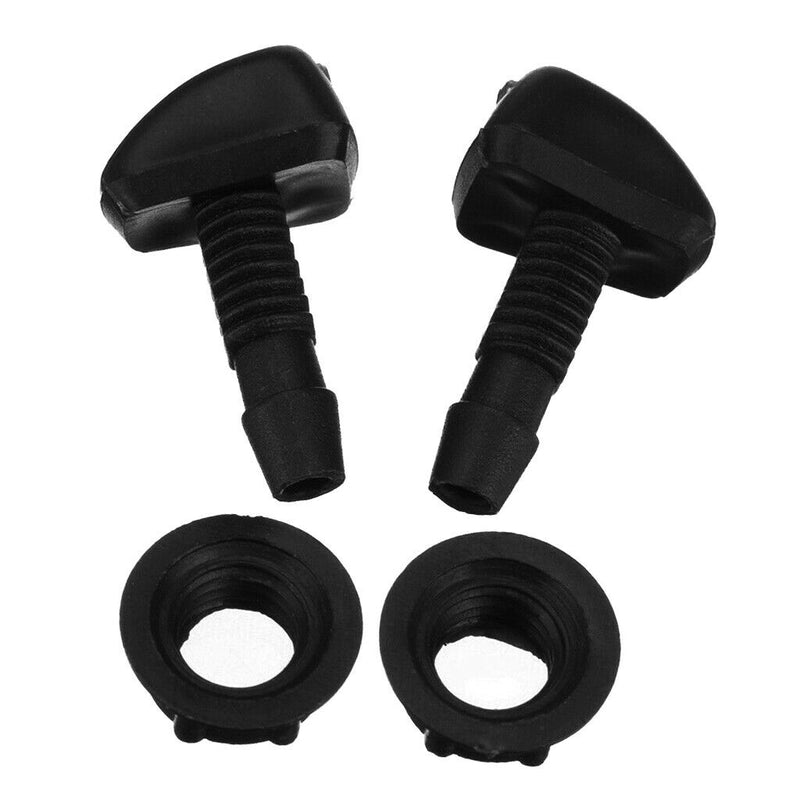 2Pieces 28mm Universal Car Windscreen Washer Wiper Sprayer Nozzle Front Window