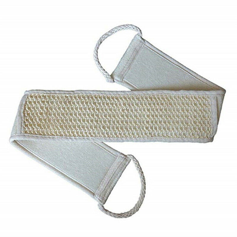 Long Back Towel Rubbing Bath Brush Double Sided Exfoliating Scrubber Skin.l8