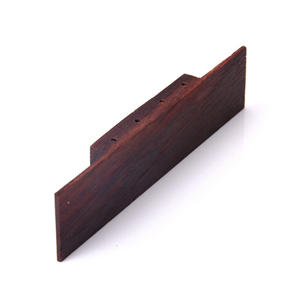 2x Fine Rosewood Bridge Fit for Ukulele Durable Great Musical Instruments Parts