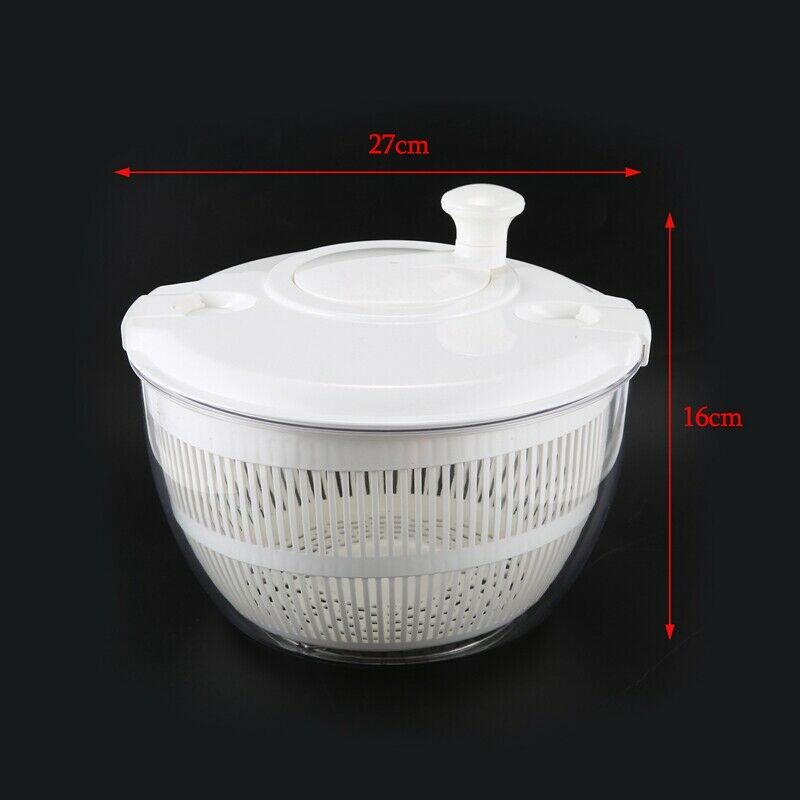 Salad Tools Bowl Vegetables Dryer Salad Spinner Fruit Wash Clean Basket Drain T9