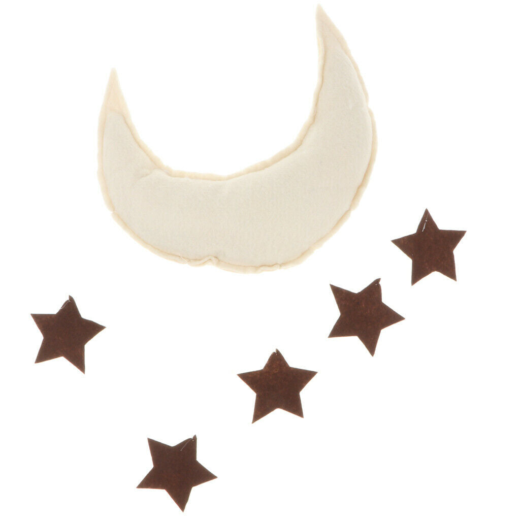 Moon Balls Star Garland Wall Hanging Ornament Canopy Crib Tent Decor