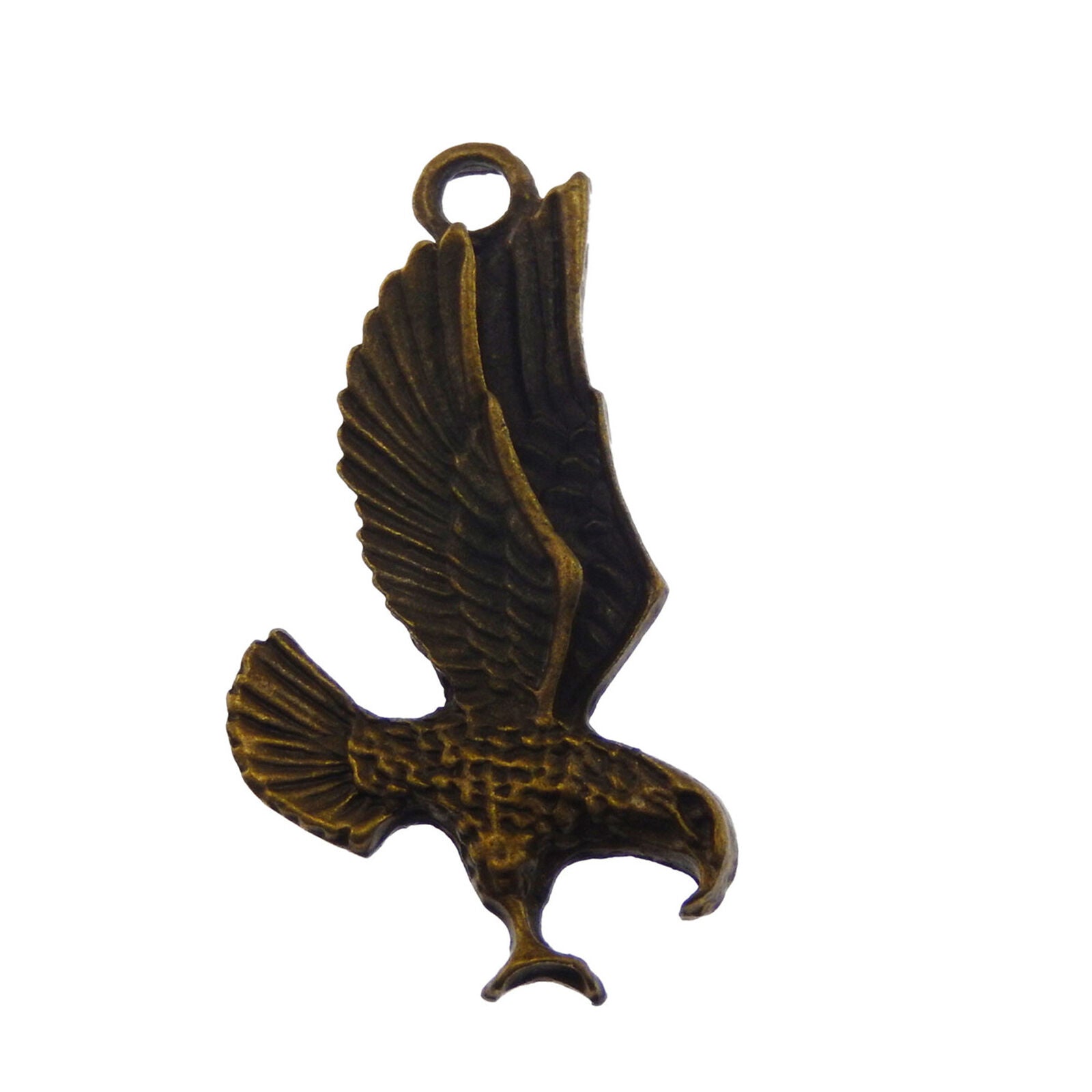 5 pcs Antiqued Bronze Color Flying Eagle Charm 68x35 mm Pendant Findings DIY