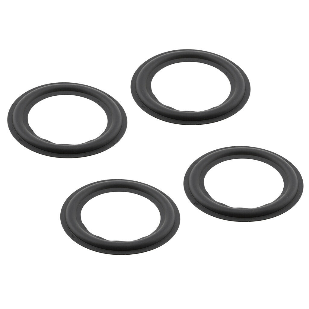 4x Woofer Speaker Foam Edge Surrounds Rings Spare Replacement Repair Kit 4''