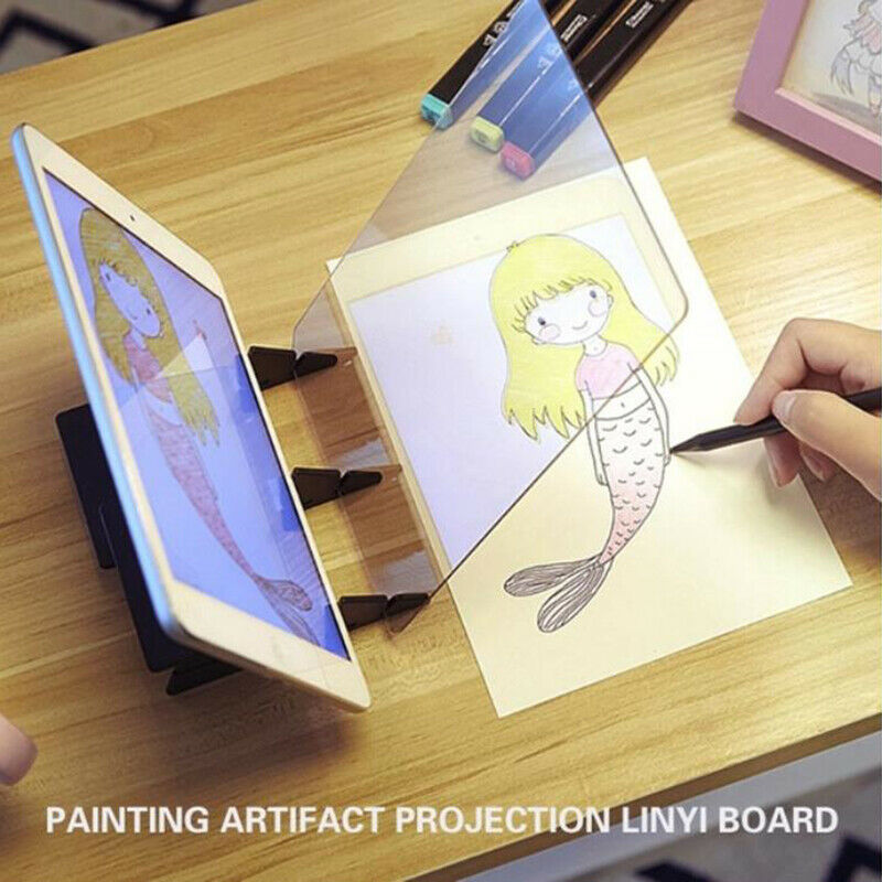 LED Projection Drawing Copy Board Painting Tracing Board Specular ReflectionBDA