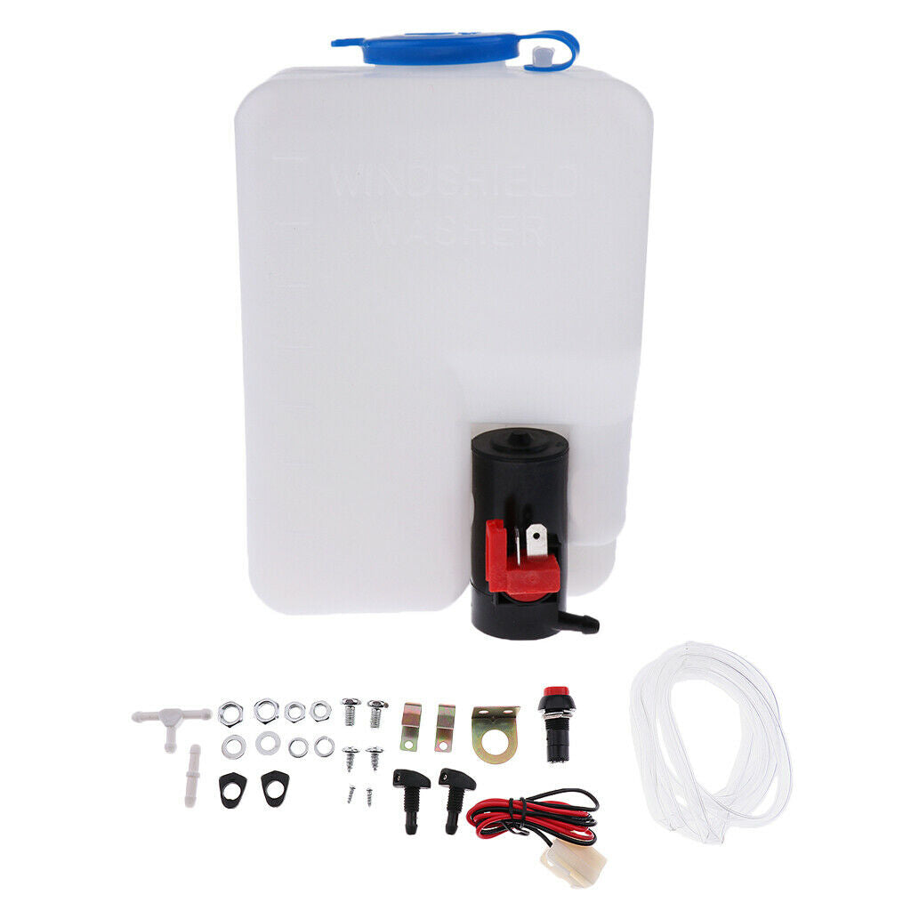 Windshield Washer Pump Universal DC 12V for Classic Cars,