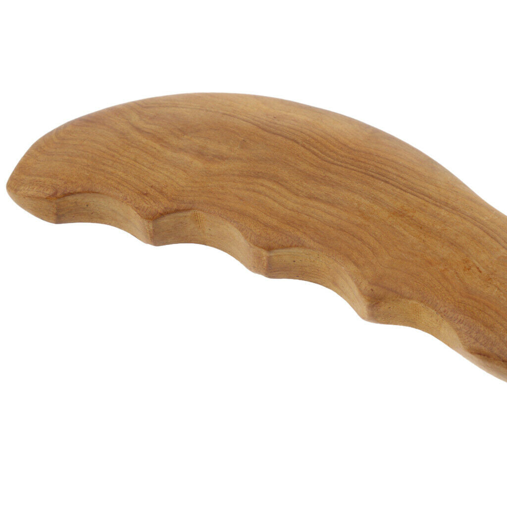 4 Pieces Wooden Gua Sha Facial Scraping Massage Tool Body Massager SPA for