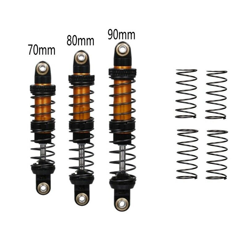 2X(Adjustable Metal Shock Absorber Damper for 1/10 SCX10 Tamiya RC Cler OffO6N7)