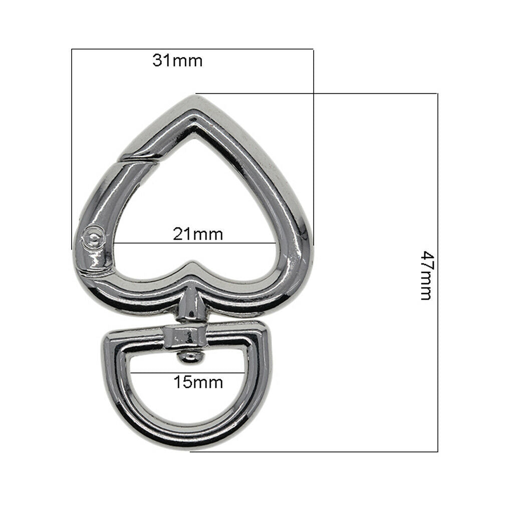 2 pieces lanyard carabiner key ring carabiner for