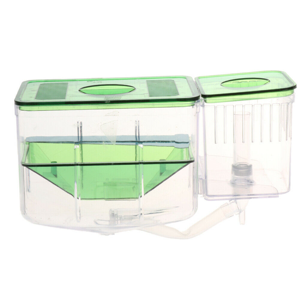 Fish Breeding Box Plastic Floating Automatic Circulaiton Baby Fish Hatchery