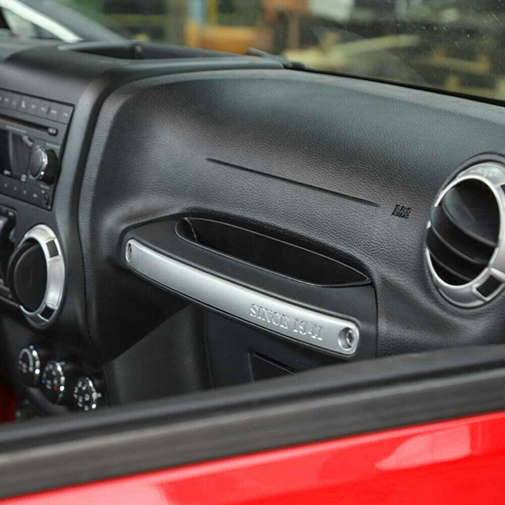 Car Side Co-Pilot Grab Handle Storage Box Organizer for 11-18 Jeep Wrangler JK