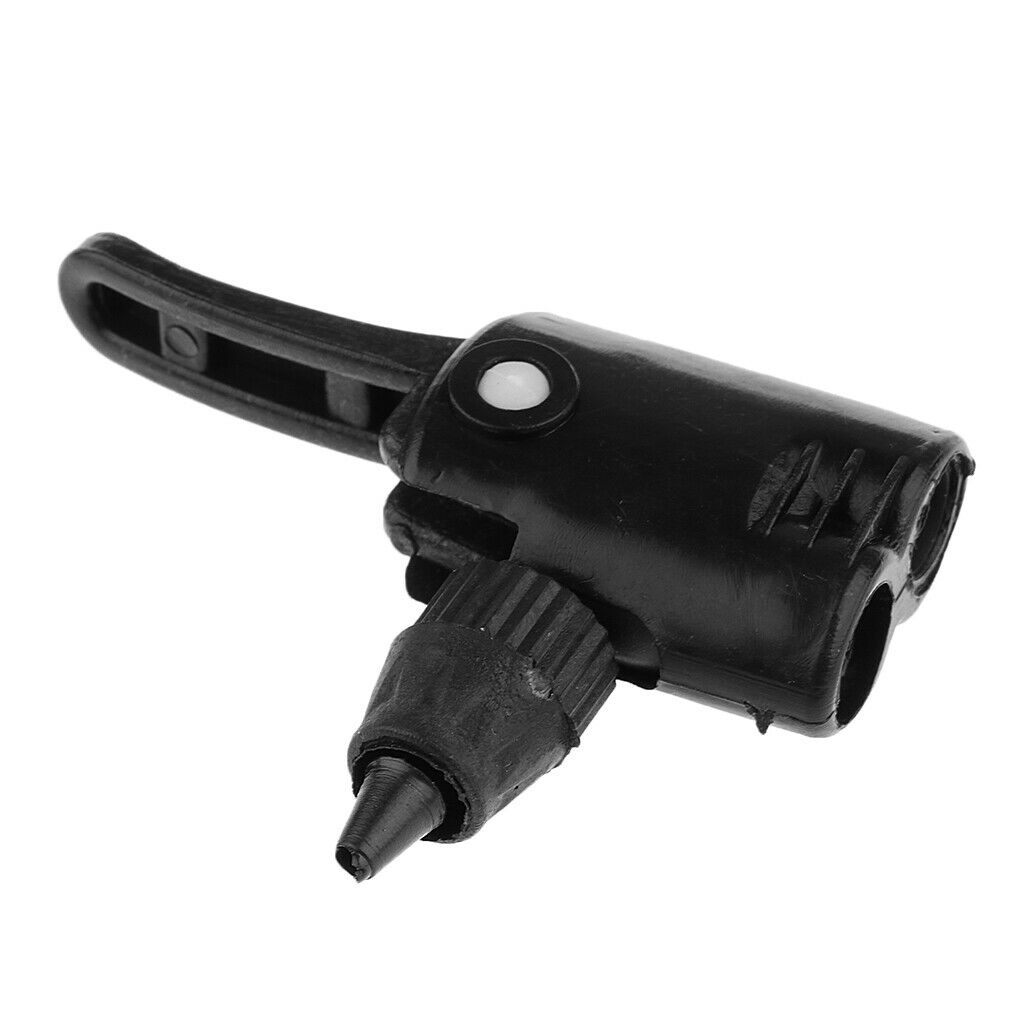 4 Bike Air Pump Nozzle Replacement Dual Head Presta Schrader Valve Tyre Tube