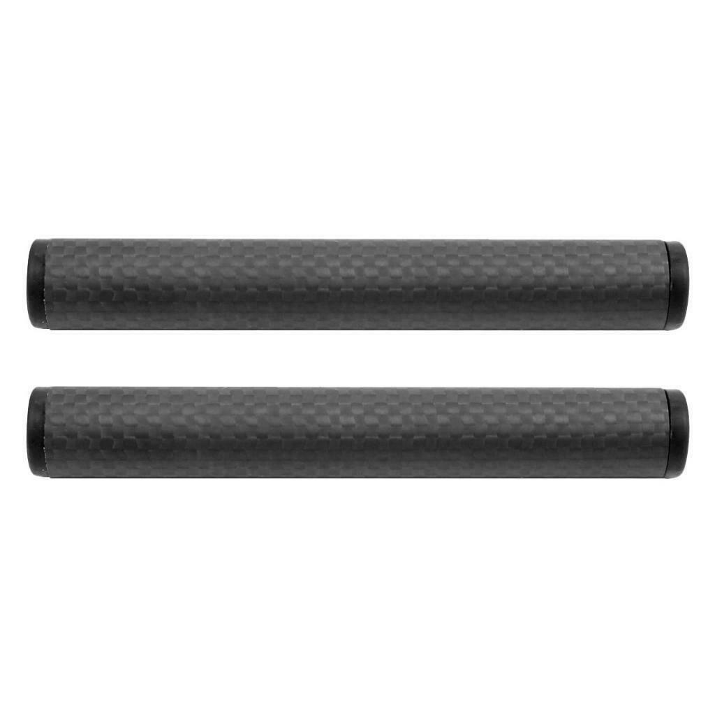 2Pcs 15mm Carbon Fiber Rod 3.93-inch / 10cm Long For 15mm Rod Rail Support