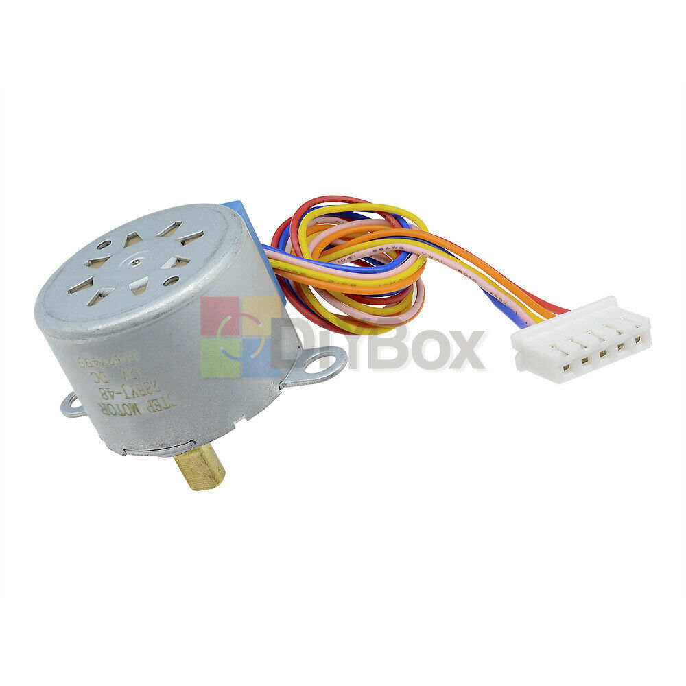 10PCS 28BYJ-48-12V 12V 4-phase 5-wire Stepper Motor Gear Module For Arduino